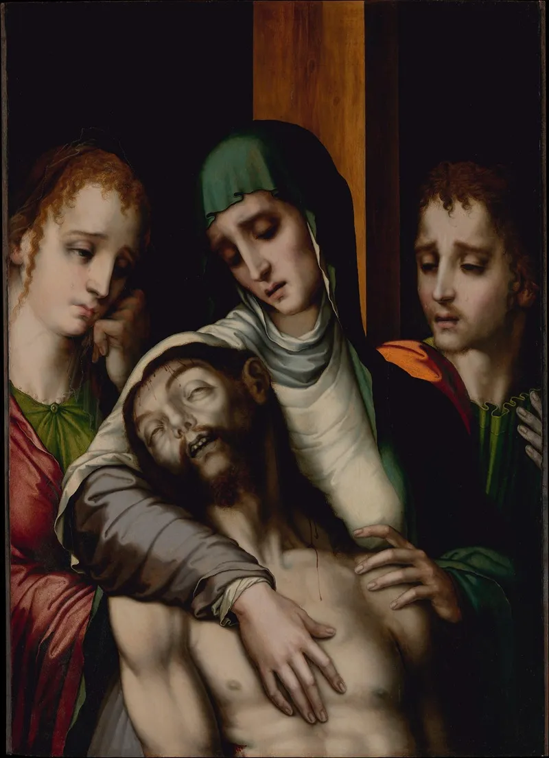 The Lamentation 12 Wall Art by Luis De Morales - High-Resolution Digital Print