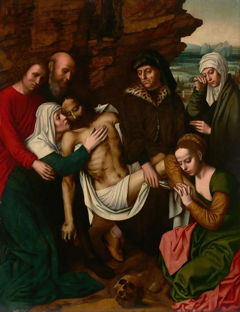 The Lamentation 21 Wall Art by Ambrosius Benson - High-Resolution Digital Print