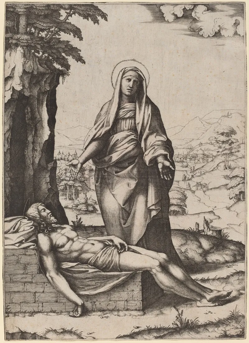 The Lamentation Of The Virgin