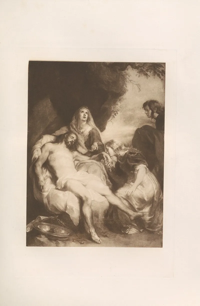 The Lamentation Over Christ Wall Art by Lionel Cust - High-Resolution Digital Print