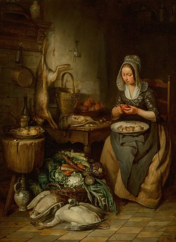The Larder 2 Wall Art by Charles van Meer - High-Resolution Digital Print