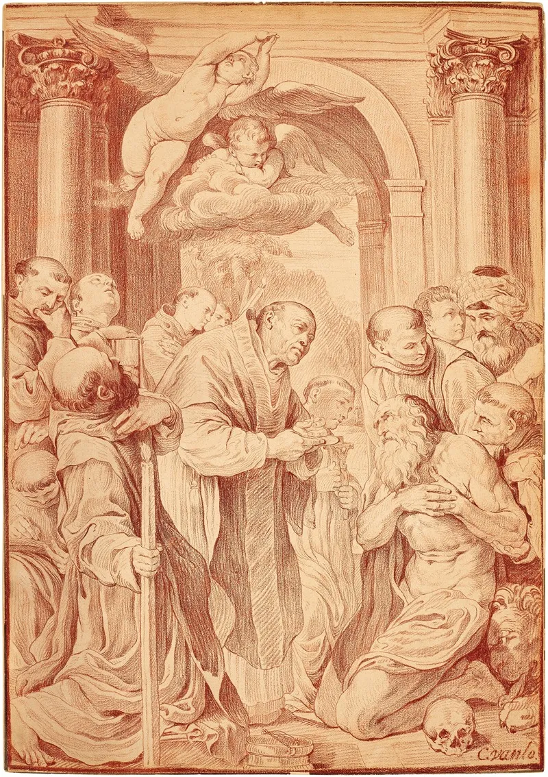 The Last Communion Of Saint Jerome After Agostino Carracci