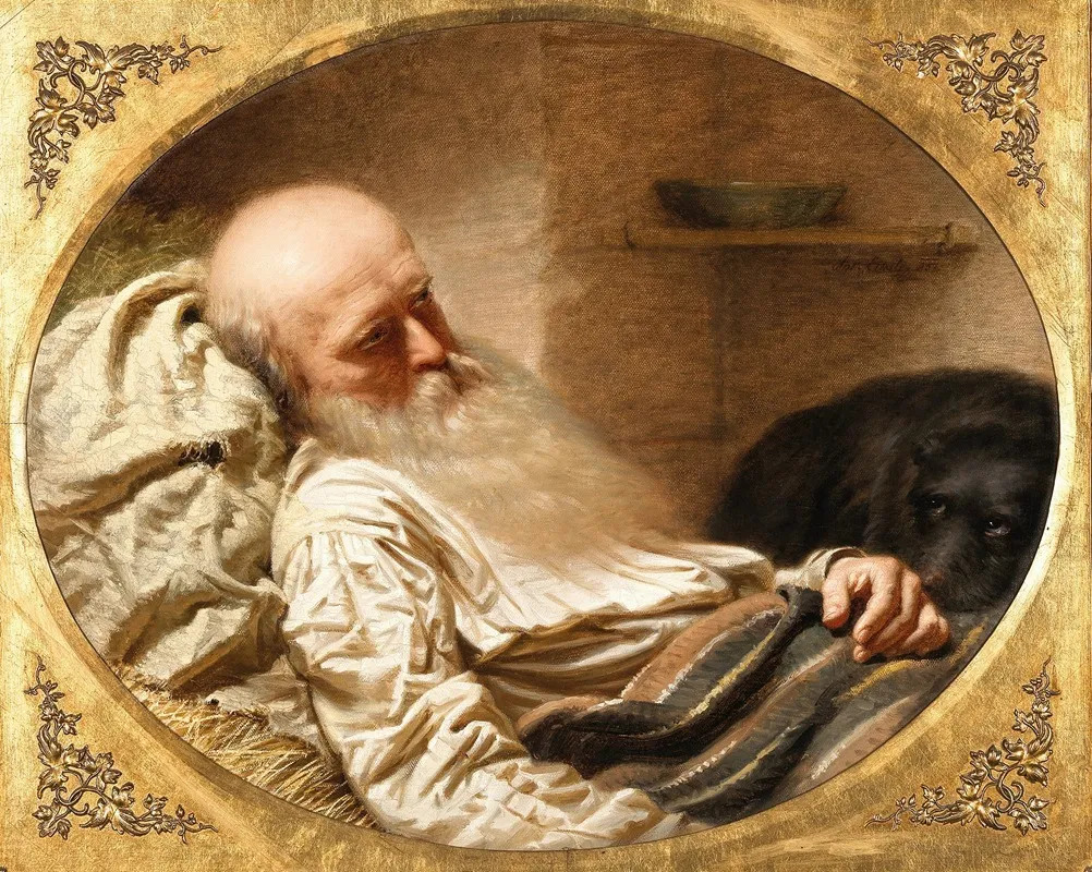 The Last Friend Wall Art by Anton Einsle - High-Resolution Digital Print