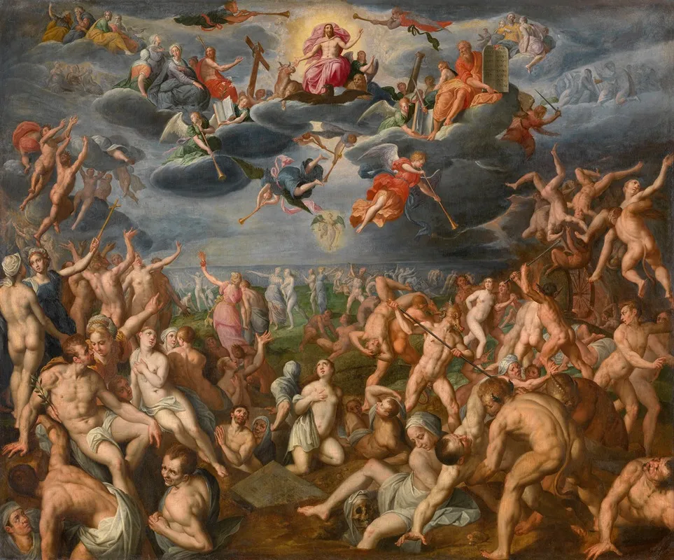 The Last Judgement 12 Wall Art by Jacob De Backer - High-Resolution Digital Print