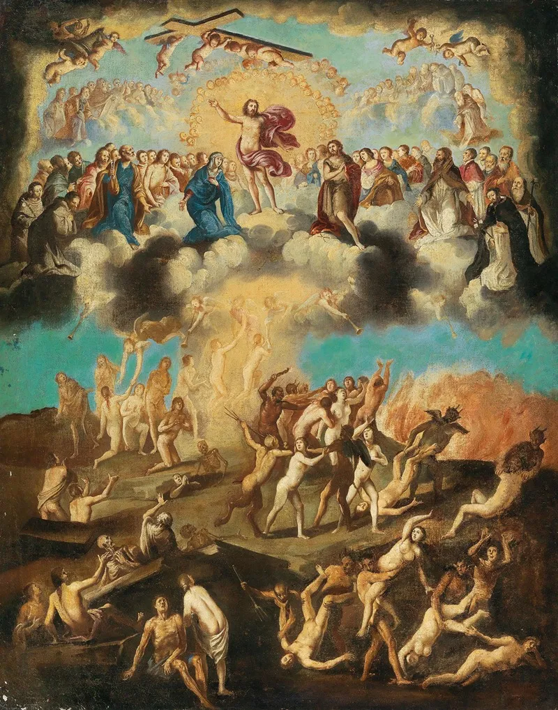 The Last Judgement 4 Wall Art by Italo-Hispanic School - High-Resolution Digital Print