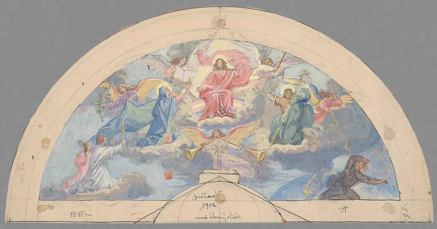 The Last Judgement 5 Wall Art by Jozef Hanula - High-Resolution Digital Print