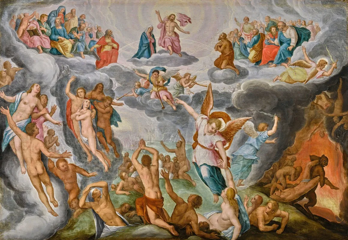 The Last Judgement 6 Wall Art by Flemish School - High-Resolution Digital Print