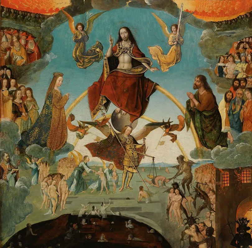 The Last Judgement 7 Wall Art by Lower Rhenish School - High-Resolution Digital Print