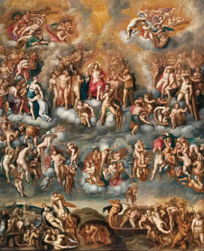 The Last Judgment 2 Wall Art by Flemish School - High-Resolution Digital Print