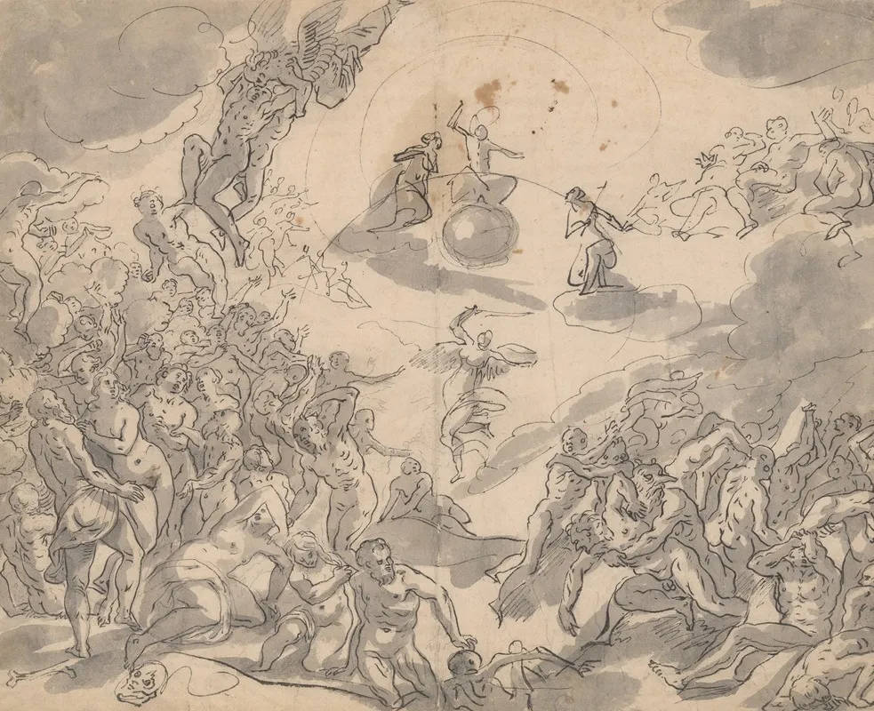 The Last Judgment 8 Wall Art by Michael Herr - High-Resolution Digital Print