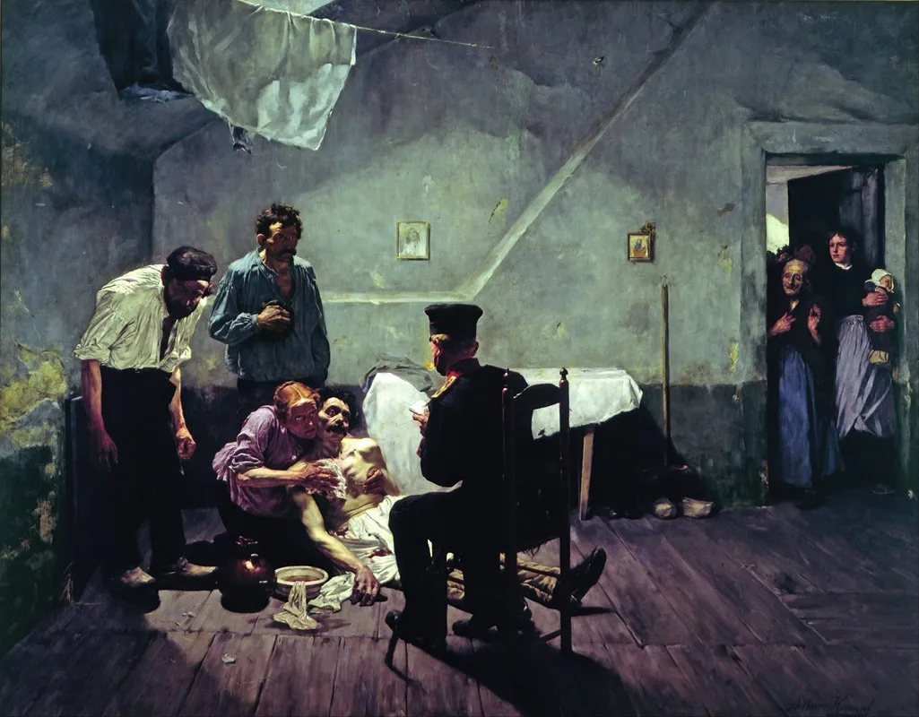 The Last Statement Wall Art by Arthur Kampf - High-Resolution Digital Print