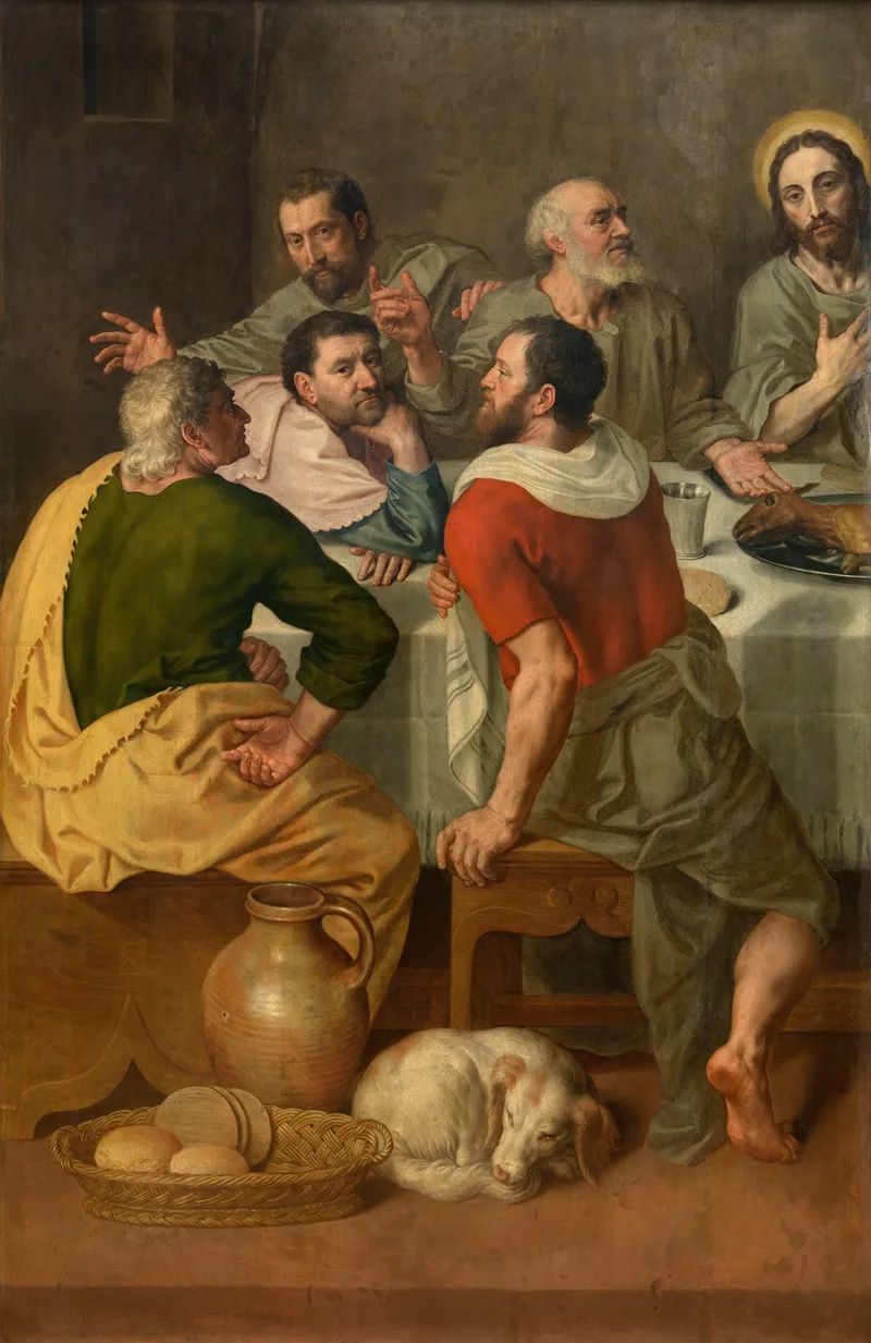 The Last Supper 25 Wall Art by Adriaen Thomasz. Key - High-Resolution Digital Print