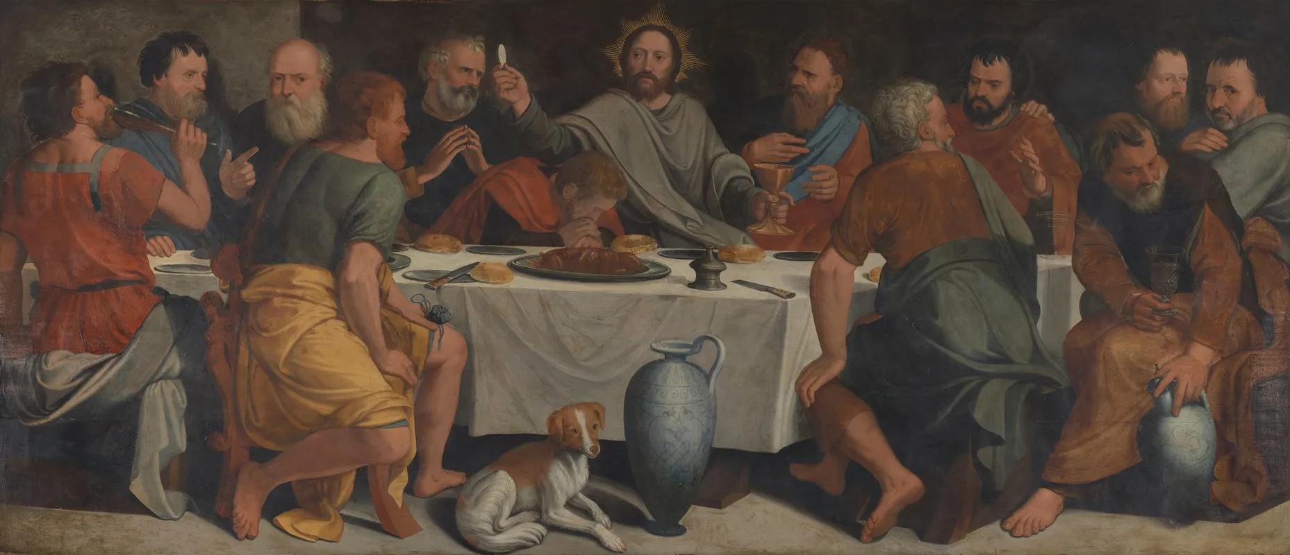 The Last Supper 30 Wall Art by Lambert Van Noort - High-Resolution Digital Print