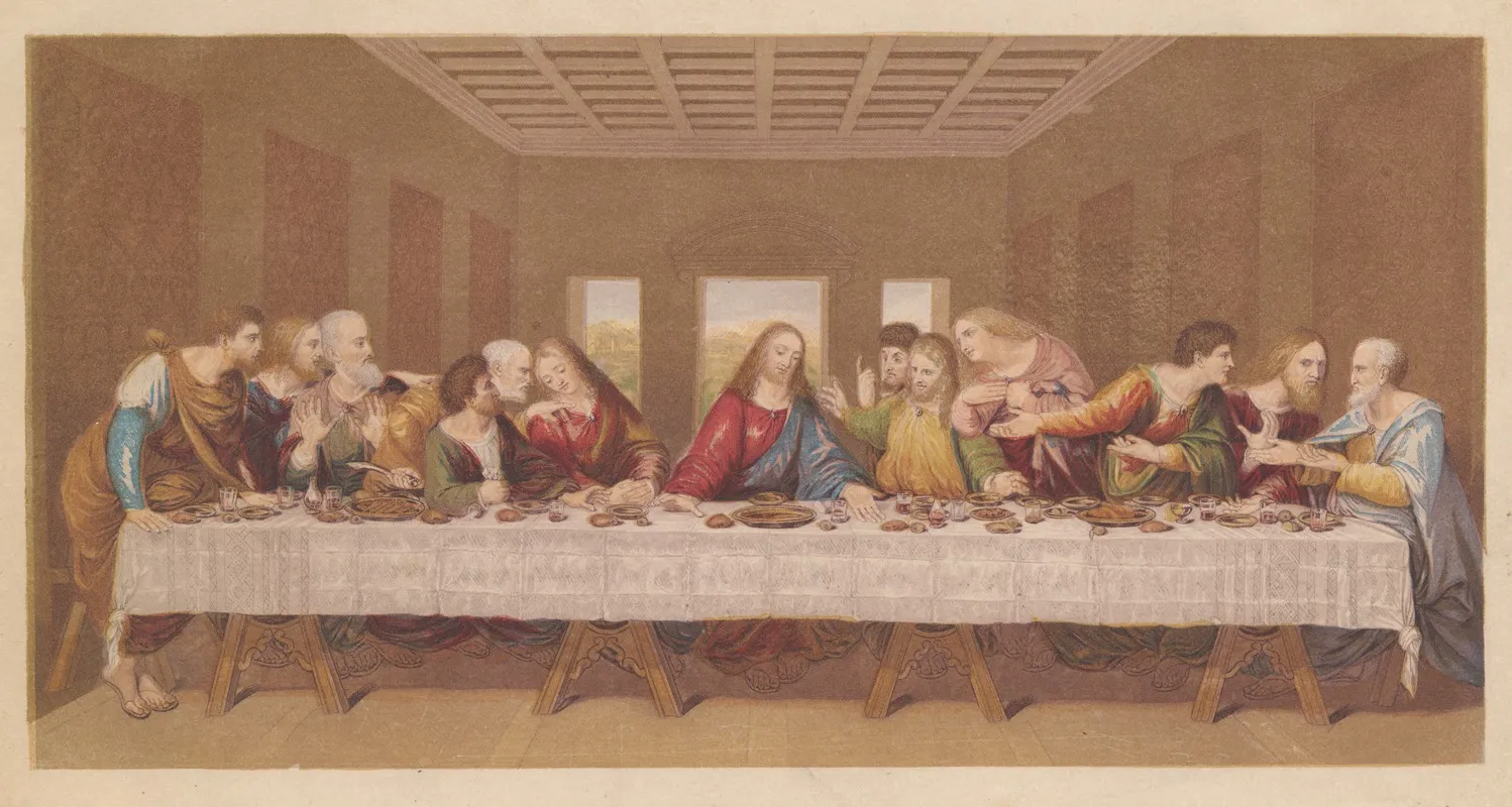 The Last Supper 47 Wall Art by Bradshaw &amp; Blacklock - High-Resolution Digital Print