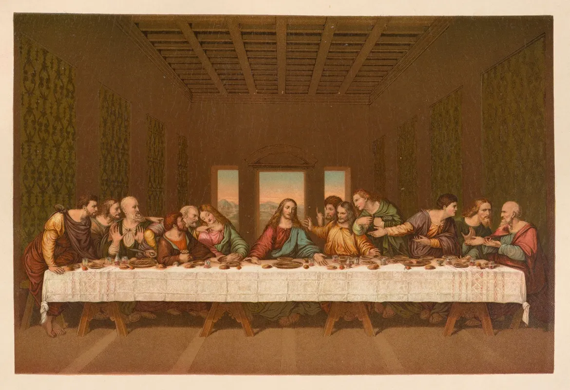 The Last Supper 52 Wall Art by Jan Ladislaw Sýkora - High-Resolution Digital Print