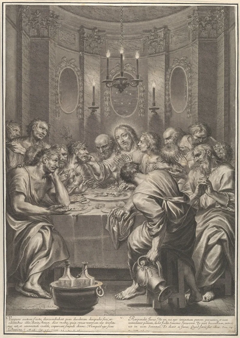 The Last Supper 54 Wall Art by Grégoire Huret - High-Resolution Digital Print