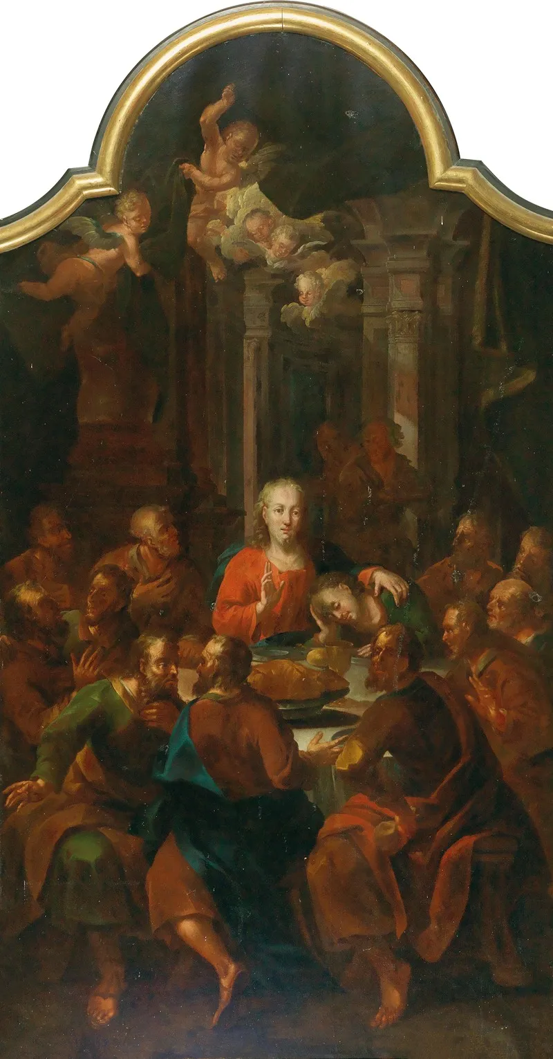 The Last Supper 8 Wall Art by Austrian School - High-Resolution Digital Print