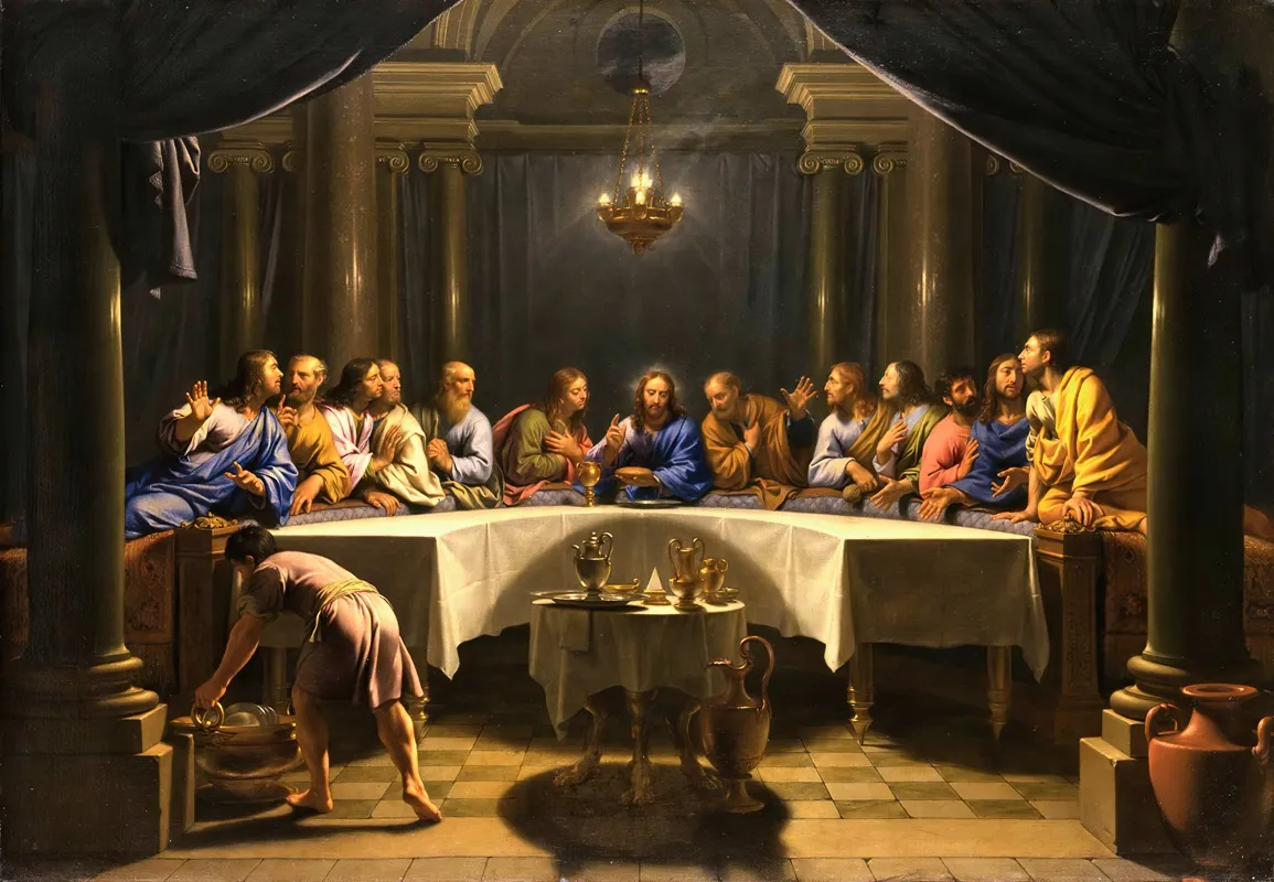 The Last Supper 9 Wall Art by Jean-Baptiste de Champaigne - High-Resolution Digital Print