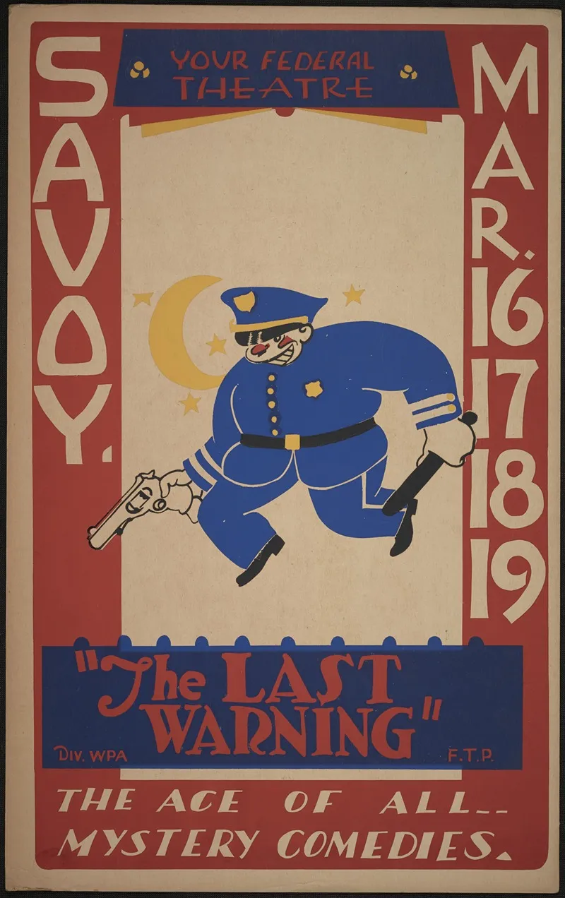The Last Warning Wall Art by Anonymous - High-Resolution Digital Print