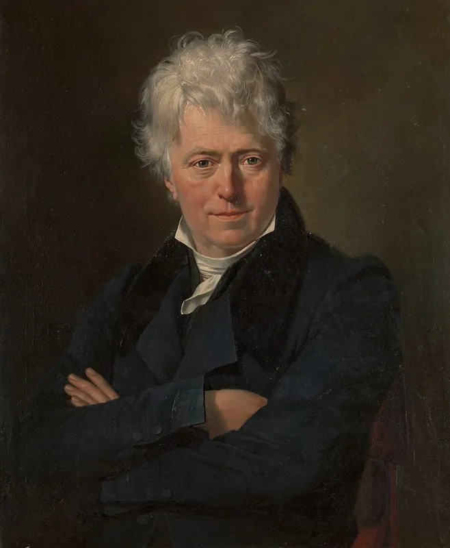 The Lawyer Jean Louis Bourceret Wall Art by Joseph Barthélémy Vieillevoye - High-Resolution Digital Print