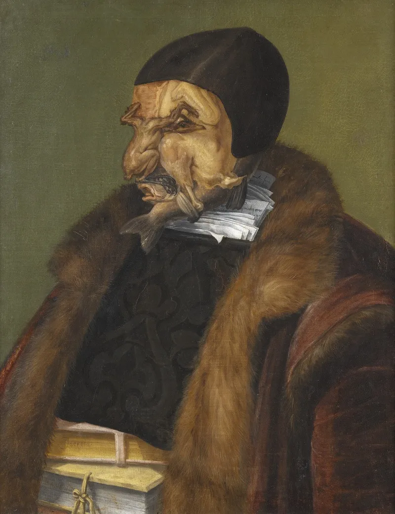 The Lawyer Wall Art by Giuseppe Arcimboldo - High-Resolution Digital Print