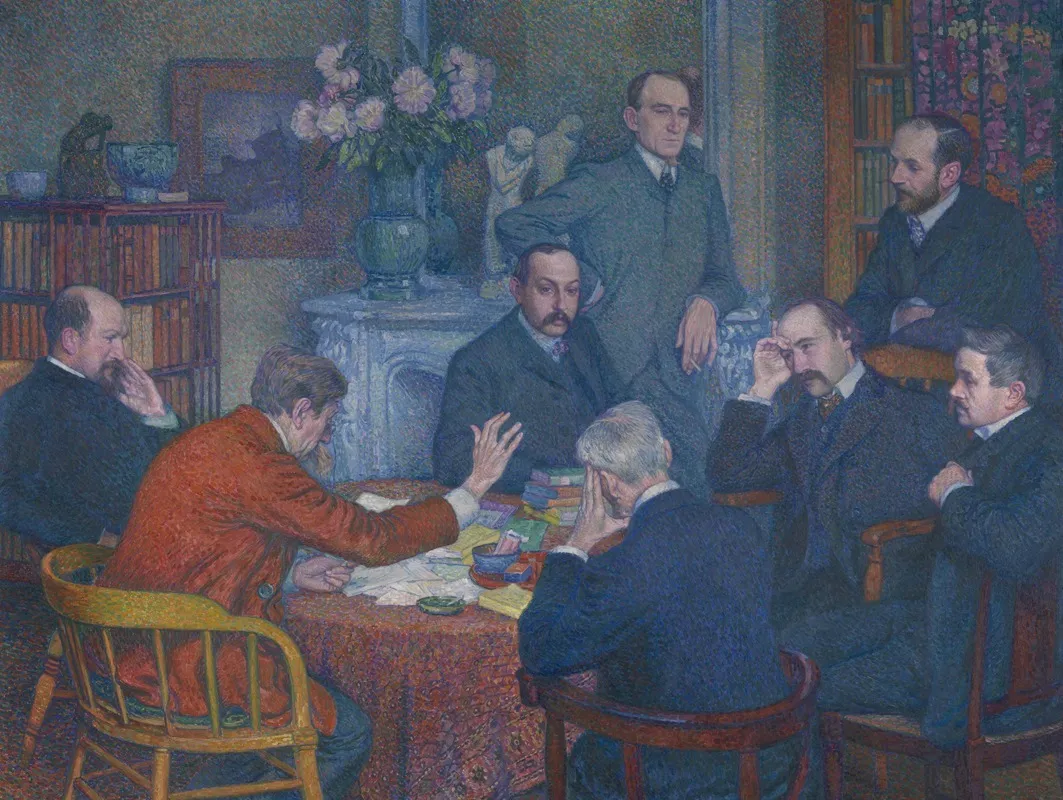 The Lecture By Emile Verhaeren