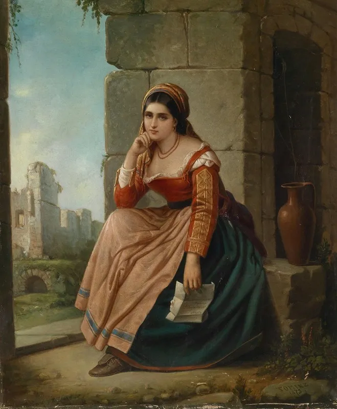The Letter 12 Wall Art by Augusto Tominz - High-Resolution Digital Print