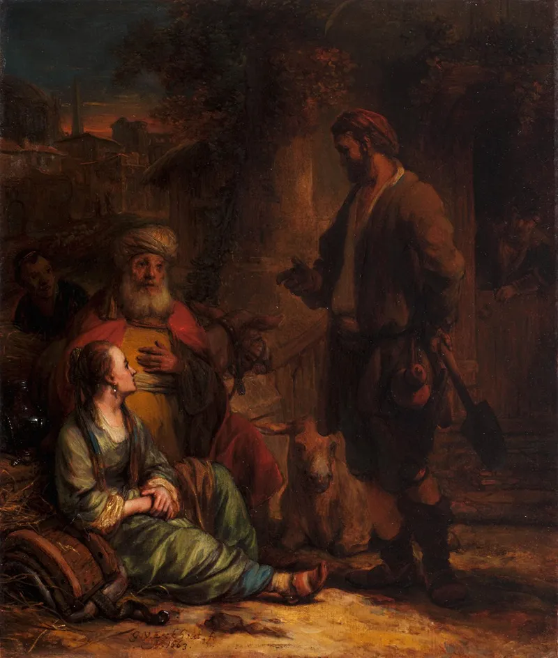 The Levite And His Concubine Wall Art by Gerbrand van den Eeckhout - High-Resolution Digital Print