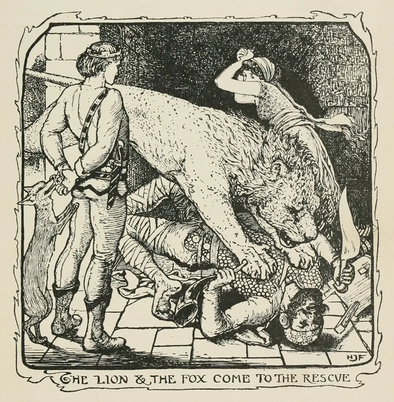The Lion And The Fox Come To The Rescue