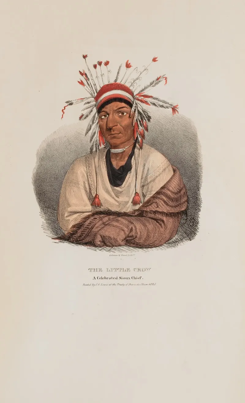 The Little Crow A Celebrated Sioux Chief