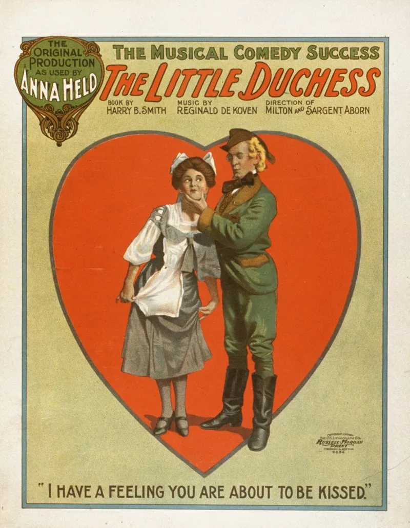 The Little Duchess The Musical Comedy Success Wall Art by U.S. Lithograph Co. - High-Resolution Digital Print