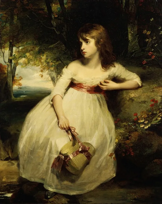 The Little Gardener 3 Wall Art by John Hoppner - High-Resolution Digital Print