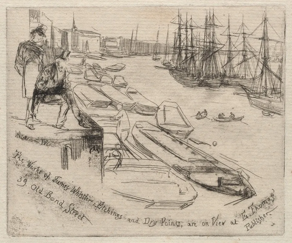 The Little Pool 2 Wall Art by James Abbott McNeill Whistler - High-Resolution Digital Print