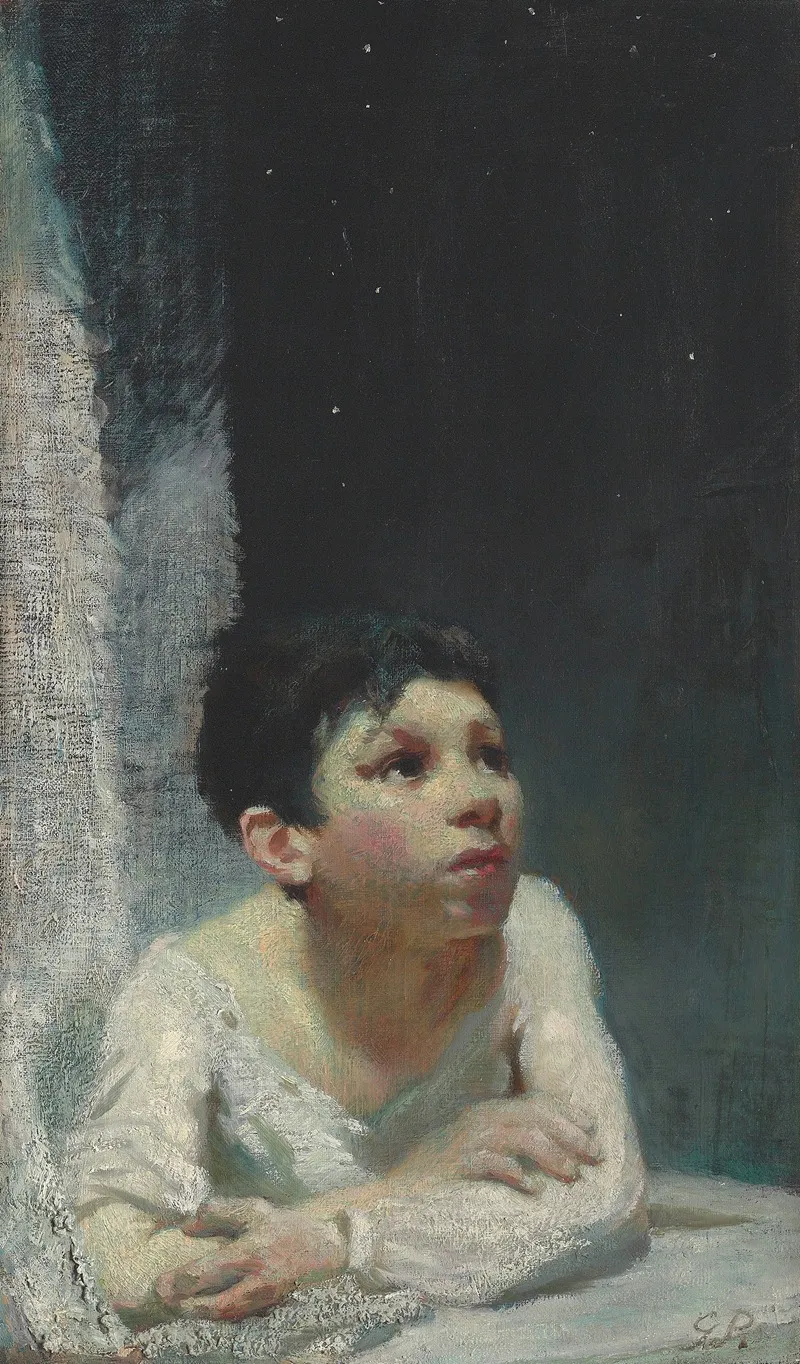 The Little Spaniard Wall Art by Glyn Warren Philpot - High-Resolution Digital Print