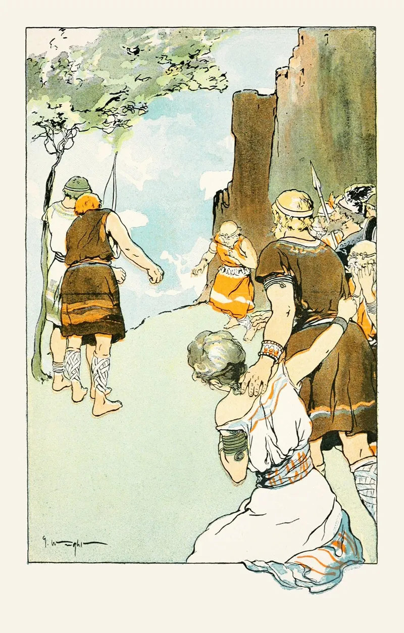 The Little Sprig Of Mistletoe Pierced The Heart Of Balder