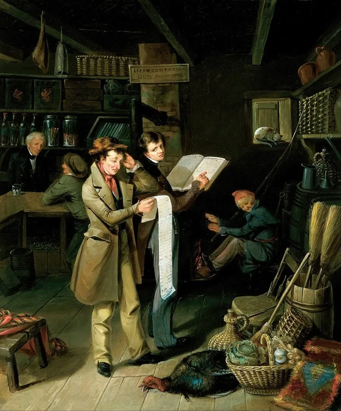 The Long Bill Wall Art by James Henry Beard - High-Resolution Digital Print