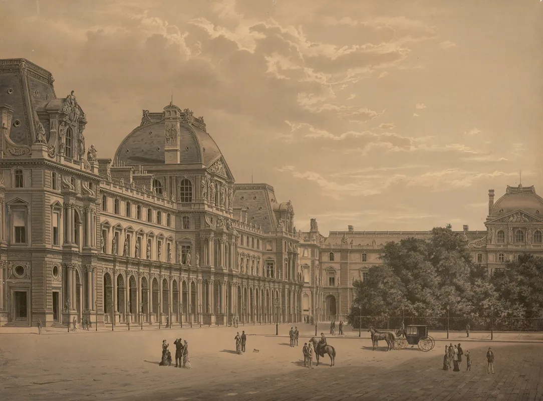 The Louvre In Paris