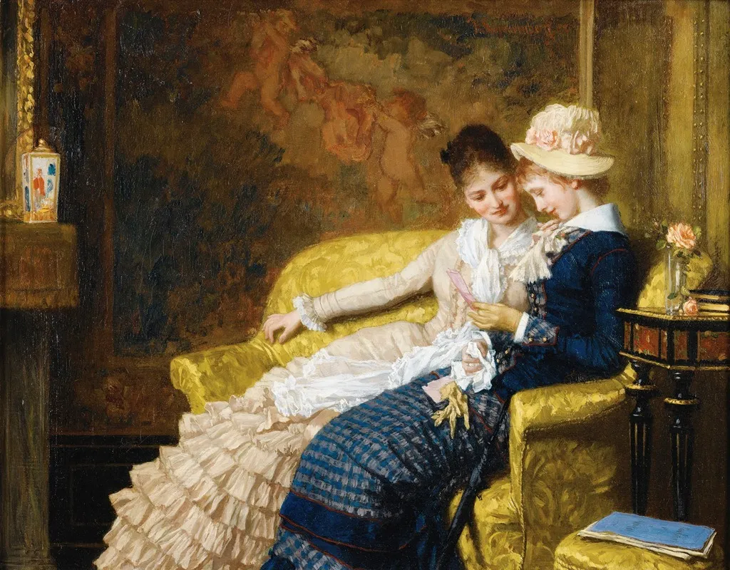 The Love Letter 11 Wall Art by Joseph Scheurenberg - High-Resolution Digital Print