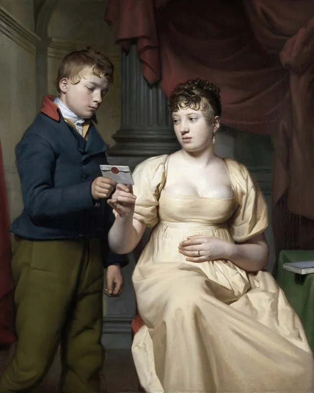 The Love Letter 5 Wall Art by Willem Bartel van der Kooi - High-Resolution Digital Print