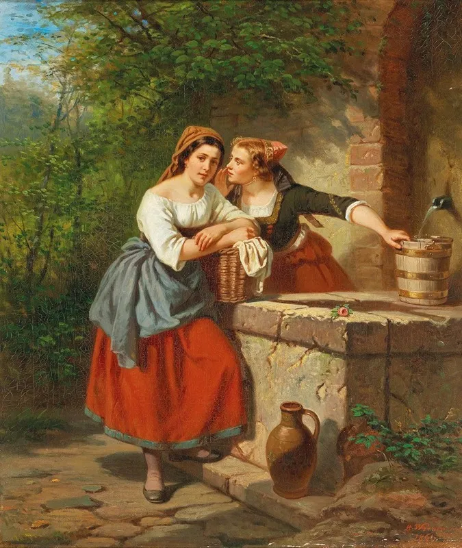 The Love Message 4 Wall Art by Hermann Werner - High-Resolution Digital Print