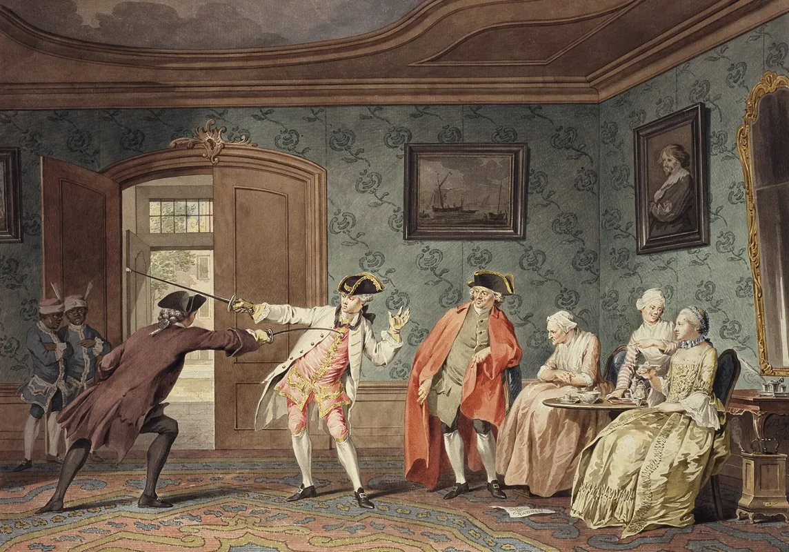 The Ludicrous Squire Wall Art by Jacobus Buys - High-Resolution Digital Print