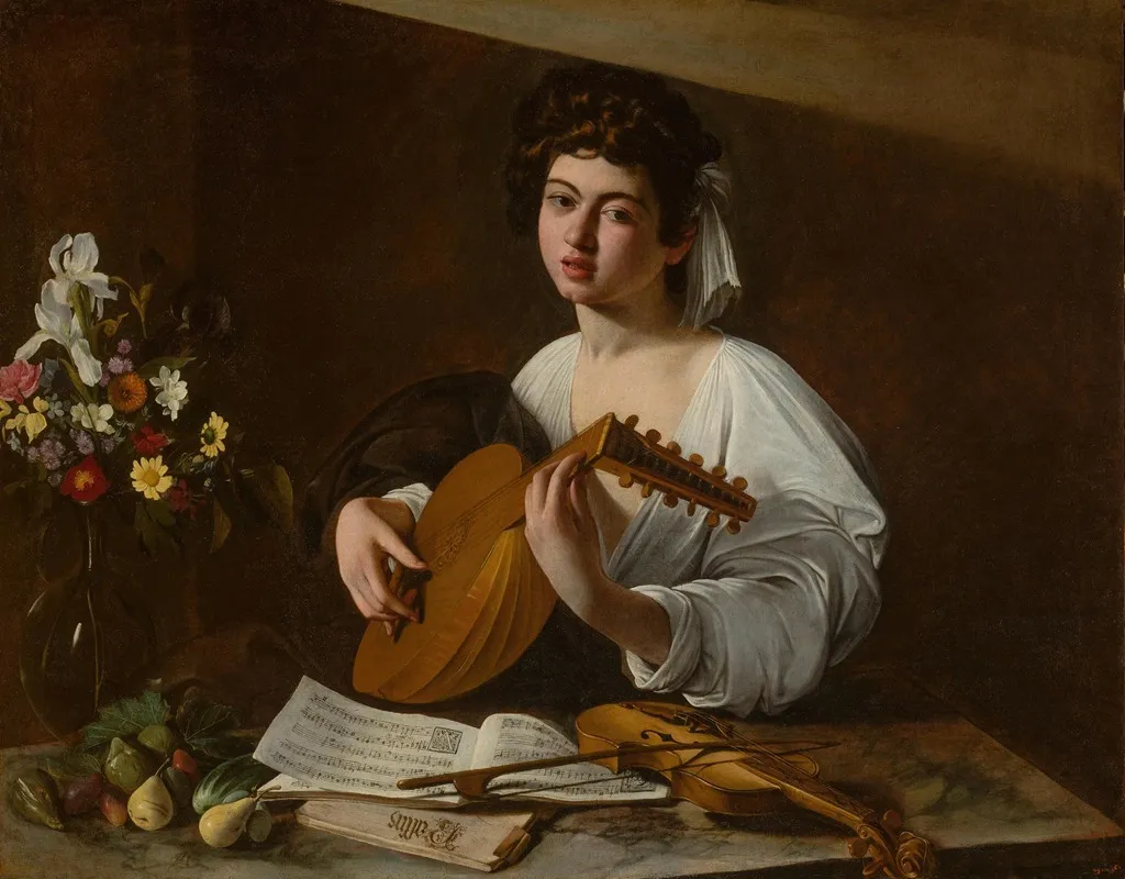 The Lute Player 7 Wall Art by Caravaggio - High-Resolution Digital Print