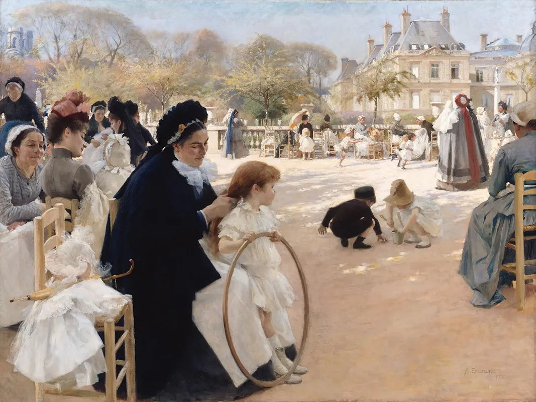 The Luxembourg Gardens Paris 1887