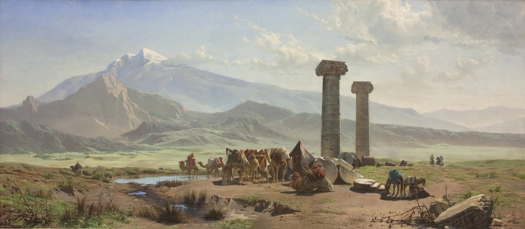 The Lydian Plain Near Sardis Asia Minor Turkey Wall Art by Harald Jerichau - High-Resolution Digital Print