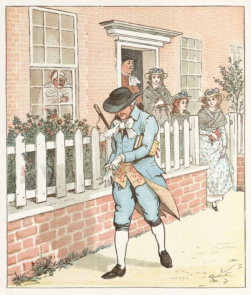 The Mad Dog Pl 3 Wall Art by Randolph Caldecott - High-Resolution Digital Print