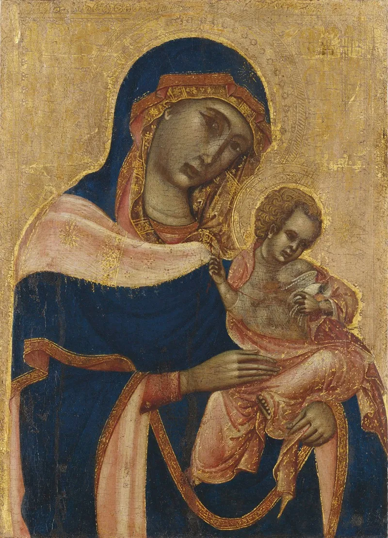 The Madonna And Child 16 Wall Art by Master of the Sterbini Diptych - High-Resolution Digital Print