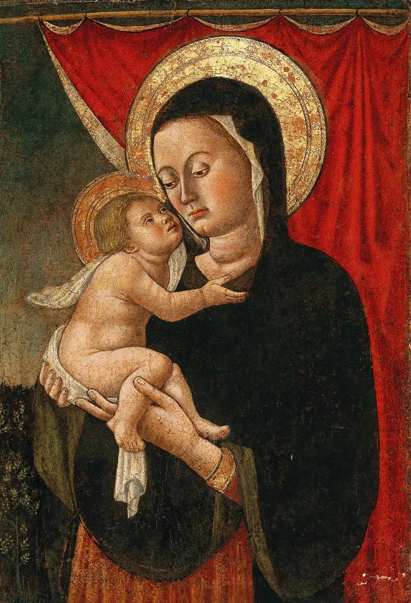The Madonna And Child 18 Wall Art by Paolo di Stefano Badaloni - High-Resolution Digital Print