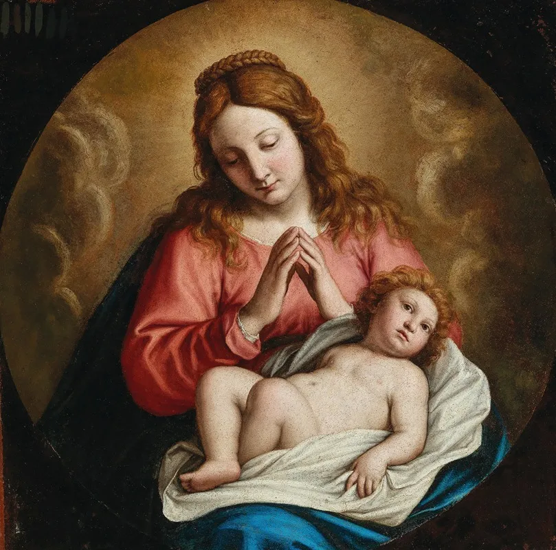 The Madonna And Child 7 Wall Art by Giovanni Battista Salvi da Sassoferrato - High-Resolution Digital Print
