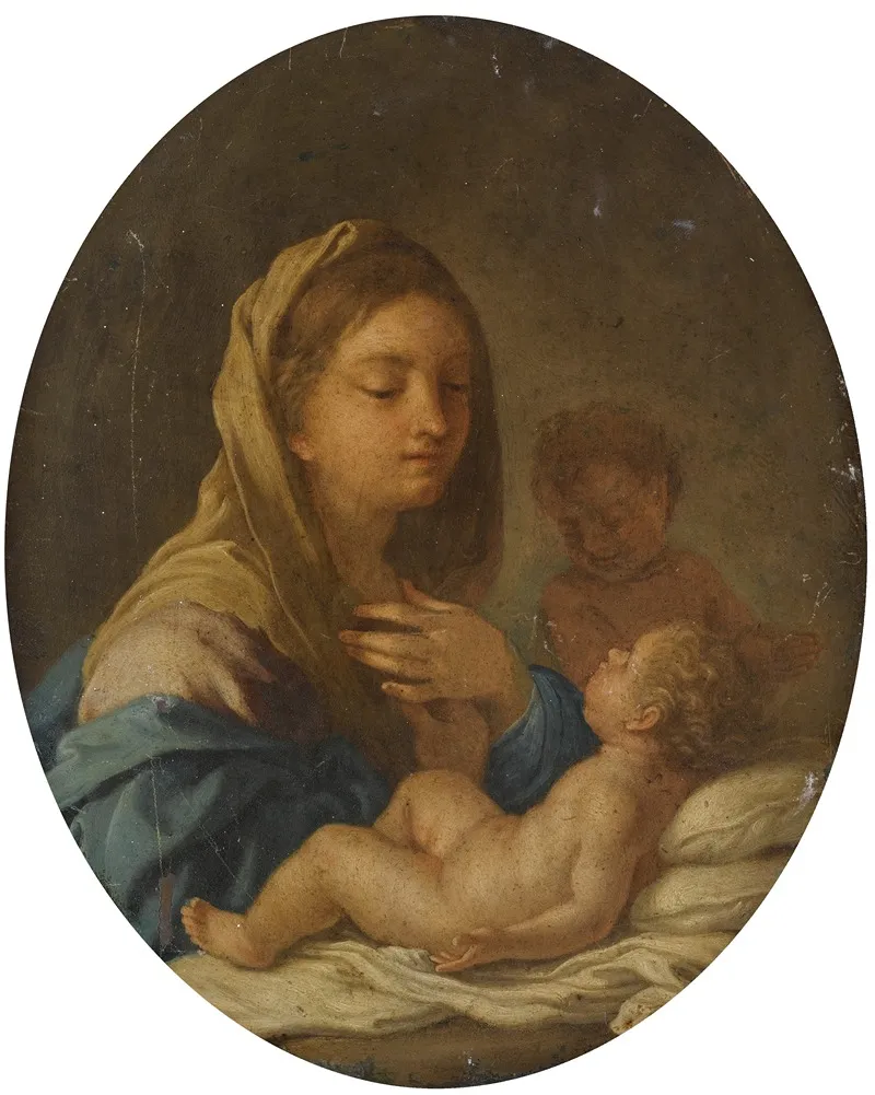 The Madonna And Child With The Infant Saint John The Baptist 6
