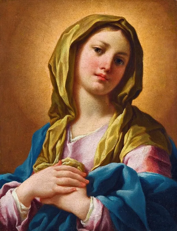 The Madonna Wall Art by Neapolitan School - High-Resolution Digital Print